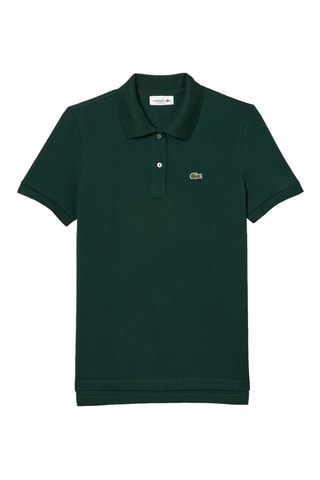 Polo regular - Verde-escuro