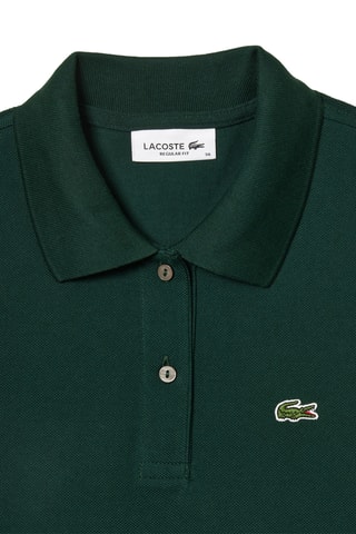 Polo regular - Verde-escuro
