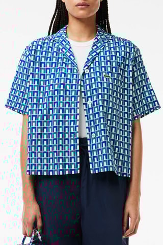 Sobrecamisa oversize - Azul-real