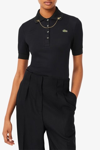 Polo slim - Preto
