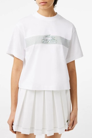T-shirt em algodão biológico - Branco