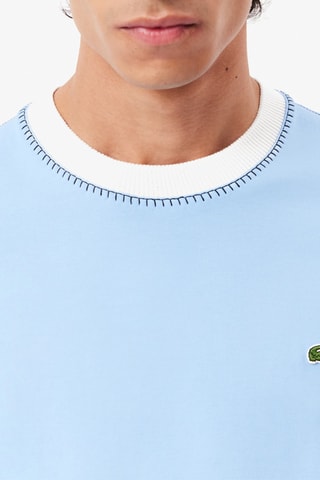T-shirt em algodão biológico - Azul-celeste