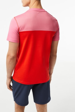 T-shirt em algodão biológico - Vermelho