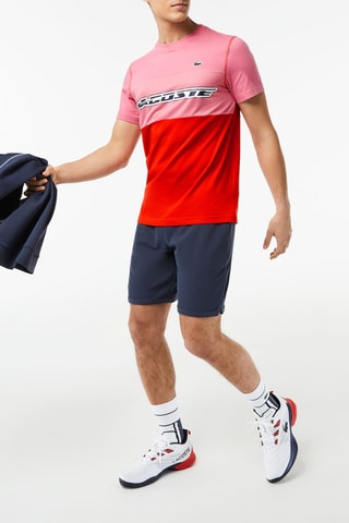 T-shirt em algodão biológico - Vermelho