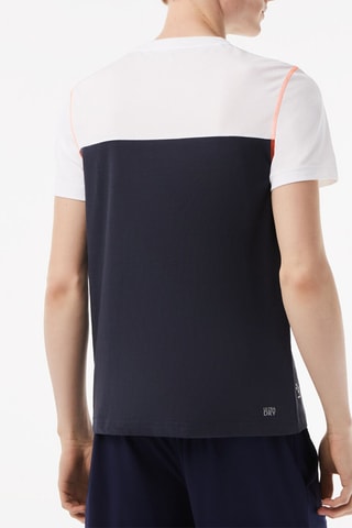 T-shirt em algodão biológico - Azul-marinho