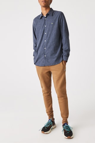 Camisa slim - Azul-marinho mesclado