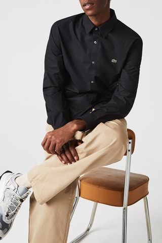 Camisa slim - Preto