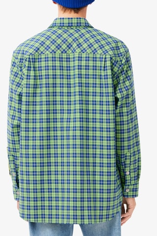 Camisa relaxed - Verde-claro