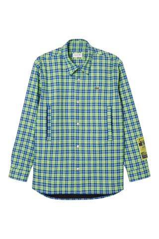Camisa relaxed - Verde-claro