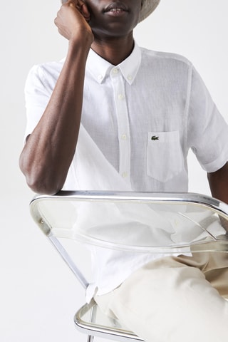 Camisa em linho - Branco