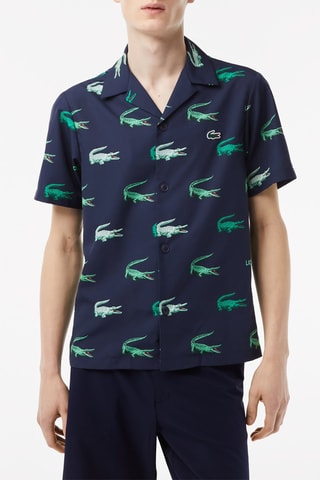 Camisa regular - Azul-marinho