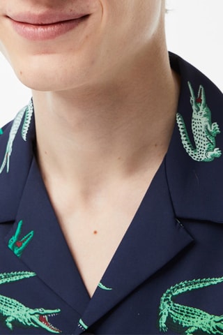 Camisa regular - Azul-marinho