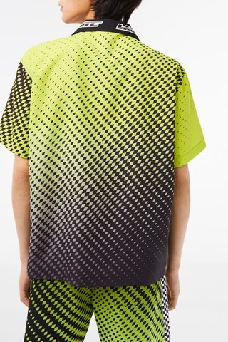 Camisa relaxed - Verde-claro