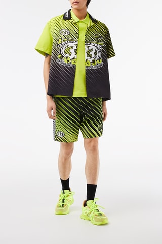 Camisa relaxed - Verde-claro