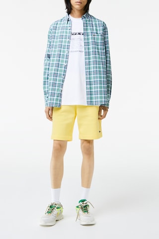 Camisa regular em algodão biológico - Branco