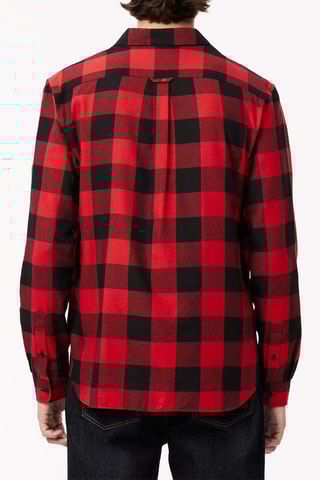 Camisa regular - Vermelho