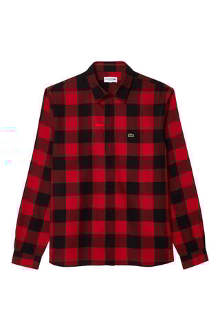 Camisa regular - Vermelho