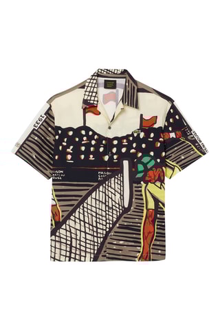 Camisa relaxed x Maison Château Rouge Bege