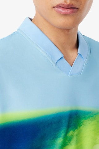 Polo slim Lacoste Tennis x Daniil Medvedev - Azul-celeste