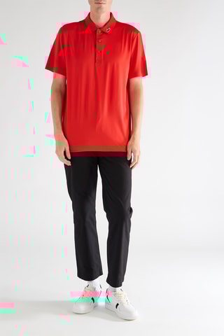 Polo regular - Vermelho