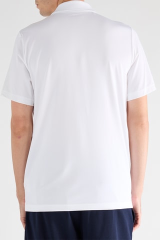 Polo - Branco e azul-marinho