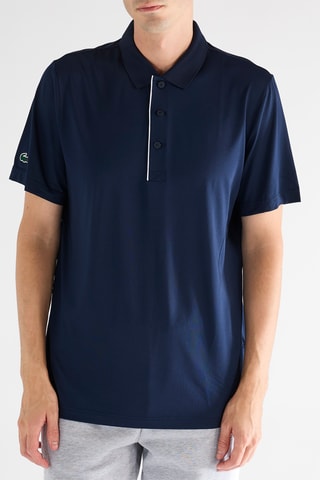 Polo - Azul-marinho e branco