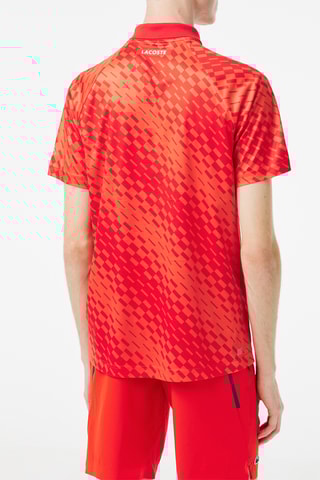Polo regular Lacoste Tennis x Novak Djokovic - Vermelho