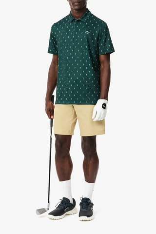 Polo regular - Verde e branco