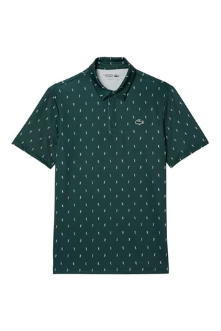 Polo regular - Verde e branco