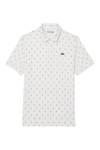 Polo regular - Branco e azul-marinho