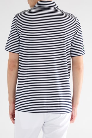 Polo - Azul-marinho e branco