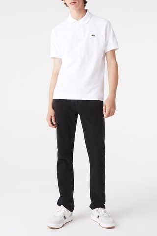 Polo classic fit en coton biologique - Blanc
