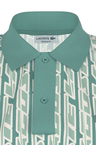 Polo regular - Verde-água
