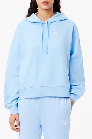 Sweat com capuz - Azul-celeste