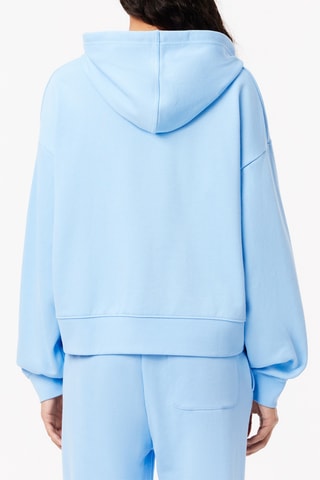 Sweat com capuz - Azul-celeste
