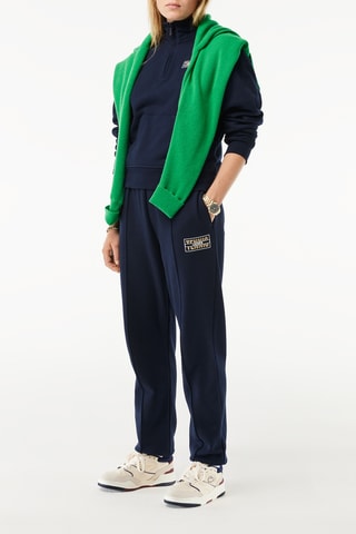 Sweat em algodão biológico - Azul-marinho