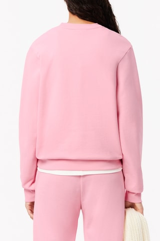 Sweat em algodão biológico - Rosa-maquilhagem