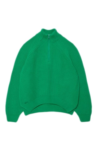 Camisola de lã - Verde-claro