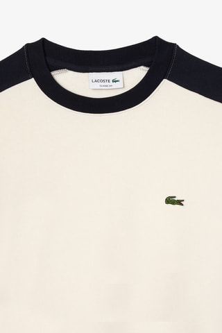Sweat em algodão biológico - Branco e preto