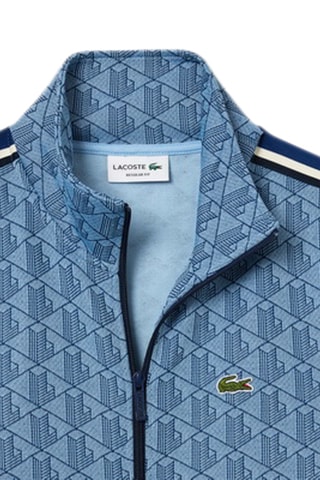 Sweat em algodão biológico - Azul-celeste e azul-cobalto