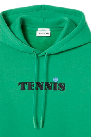 Sweat com capuz - Verde-claro