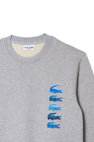 Sweat em algodão biológico - Cinzento-claro