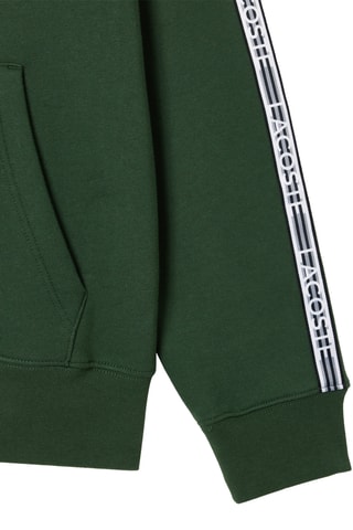 Sweat com capuz - Verde