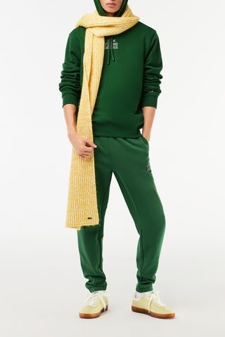 Sweat com capuz - Verde-escuro