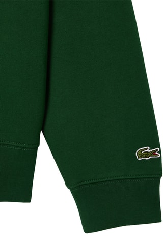 Sweat com capuz - Verde-escuro