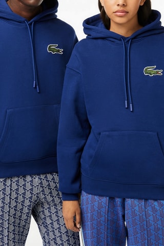 Sweat em algodão biológico - Azul-cobalto