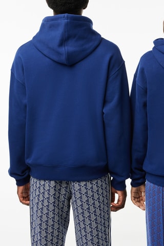 Sweat em algodão biológico - Azul-cobalto