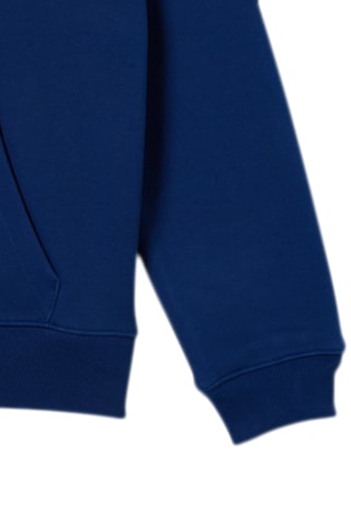 Sweat em algodão biológico - Azul-cobalto