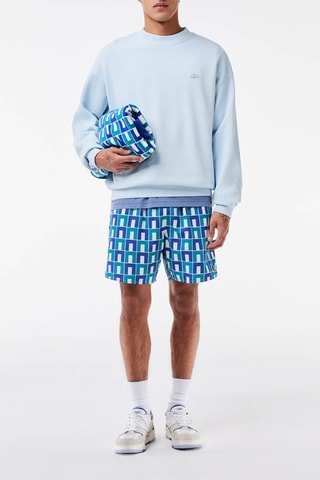Sweat em algodão biológico - Azul-celeste