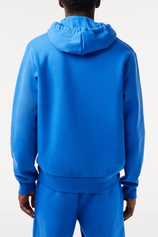 Sweat com capuz - Azul-elétrico